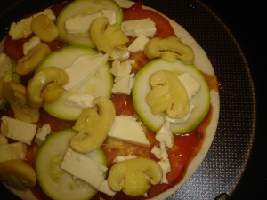 Pizza de frigideira com massa crocante